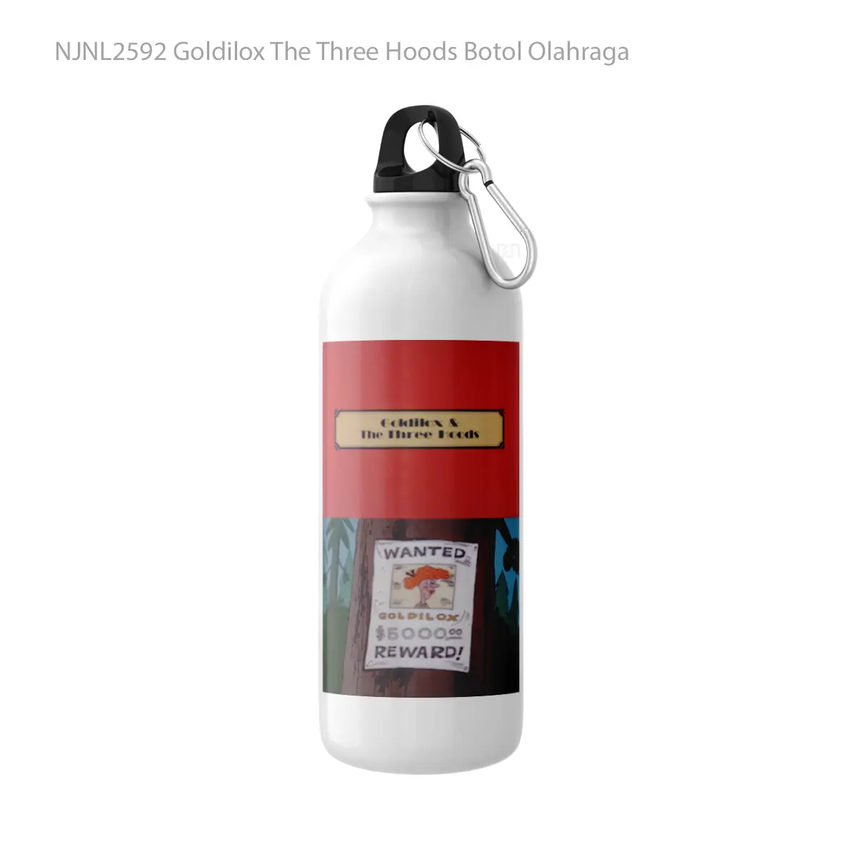 Botol Goldilox The Three Hoods - Toon Sport Bottle