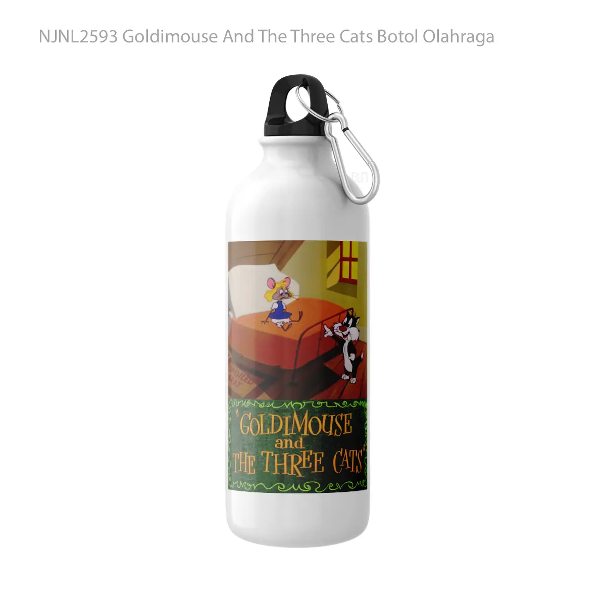 Botol Goldimouse And The Three Cats - Toon Sport Bottle