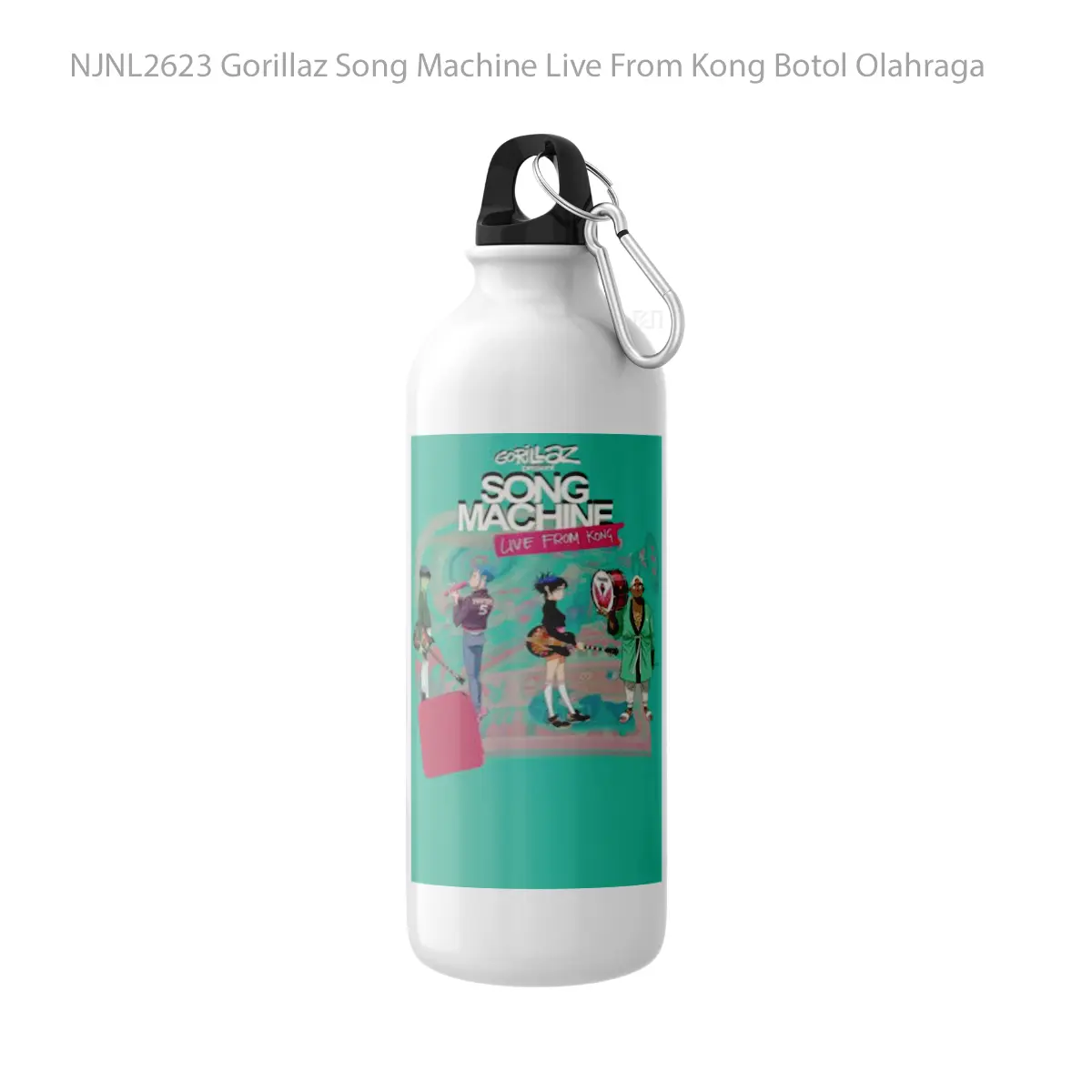 Botol Gorillaz Song Machine Live From Kong - Toon Sport Bottle