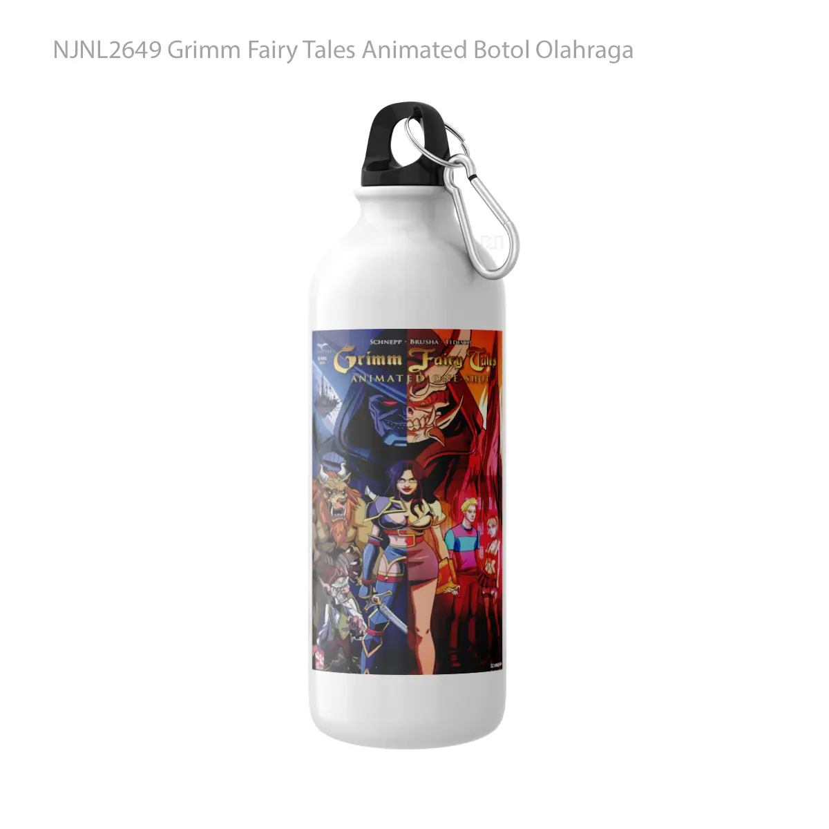 Botol Grimm Fairy Tales Animated - Toon Sport Bottle