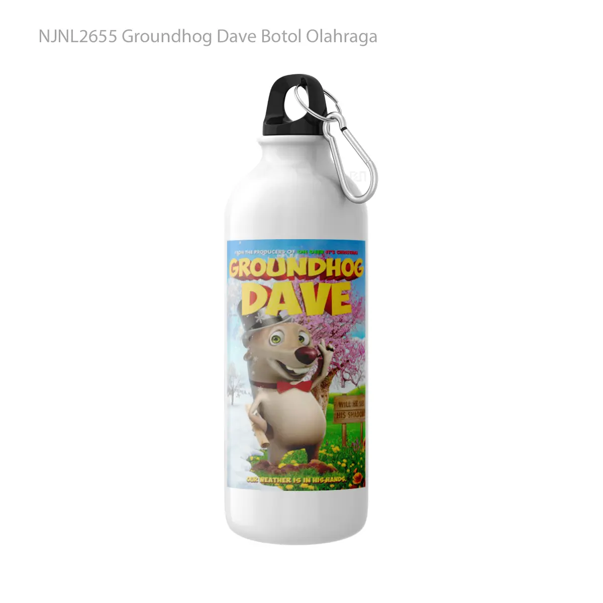 Botol Groundhog Dave - Toon Sport Bottle