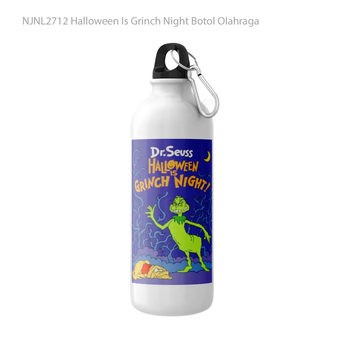 Botol Halloween Is Grinch Night - Toon Sport Bottle