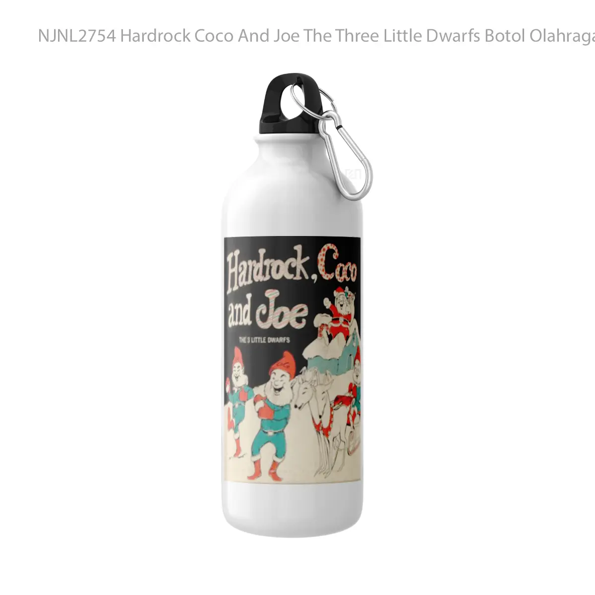 Botol Hardrock Coco And Joe The Three Little Dwarfs - Toon Sport Bottle