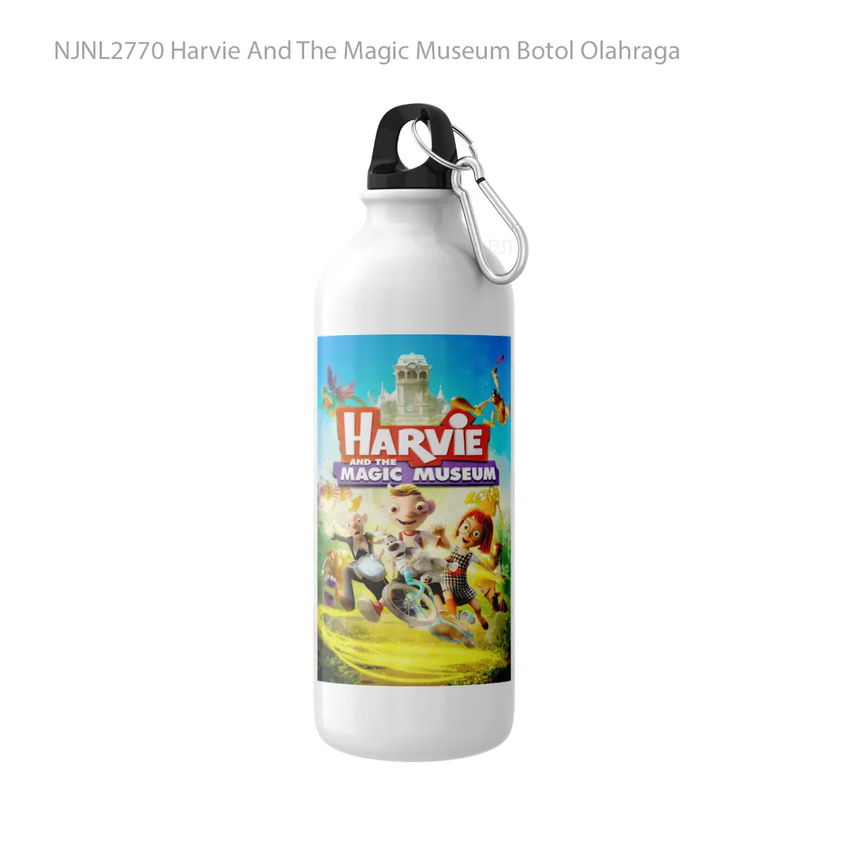 Botol Harvie And The Magic Museum - Toon Sport Bottle