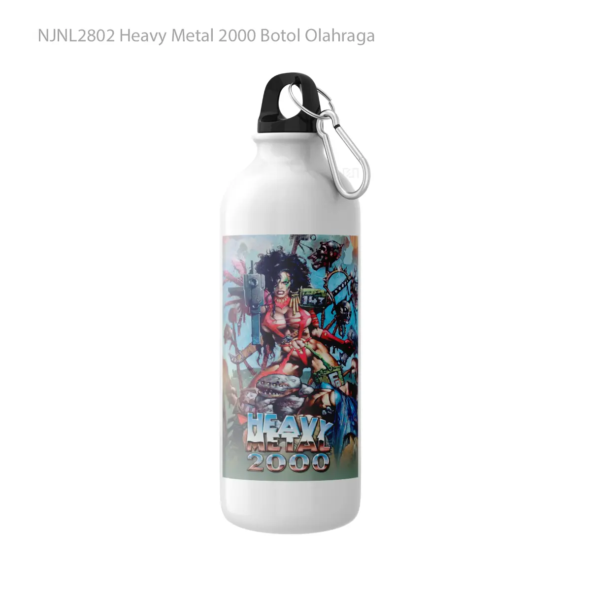 Botol Heavy Metal 2000 - Toon Sport Bottle