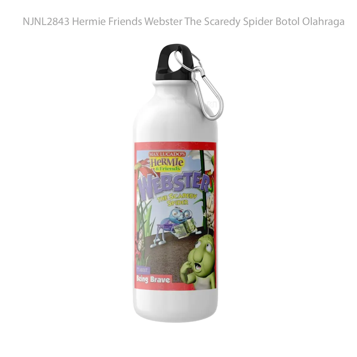 Botol Hermie Friends Webster The Scaredy Spider - Toon Sport Bottle