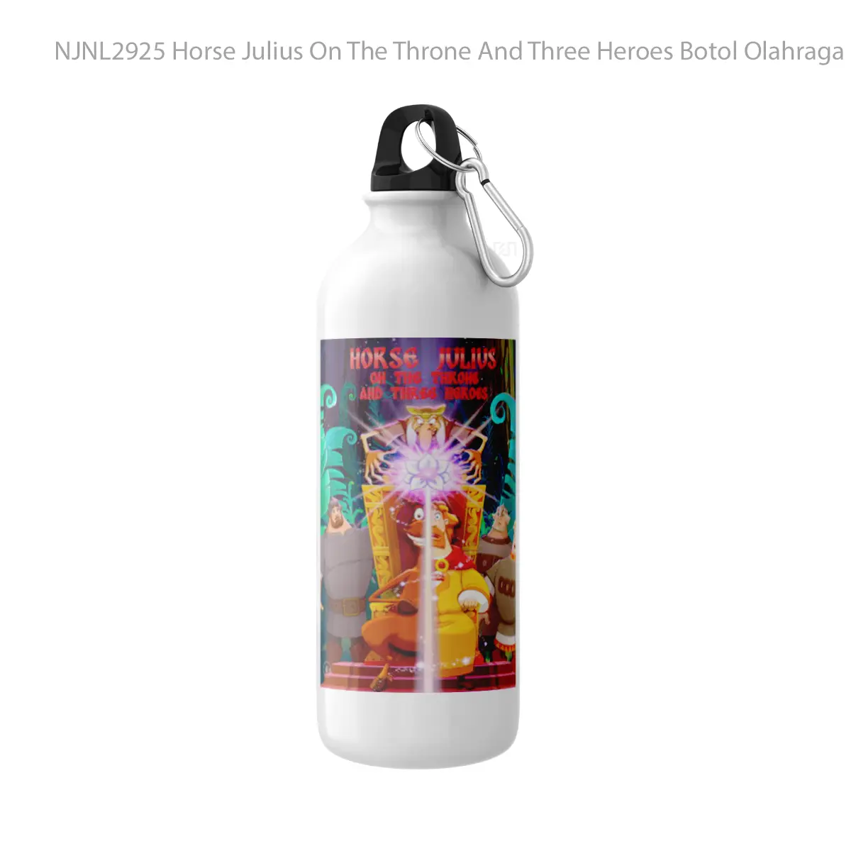 Botol Horse Julius On The Throne And Three Heroes - Toon Sport Bottle