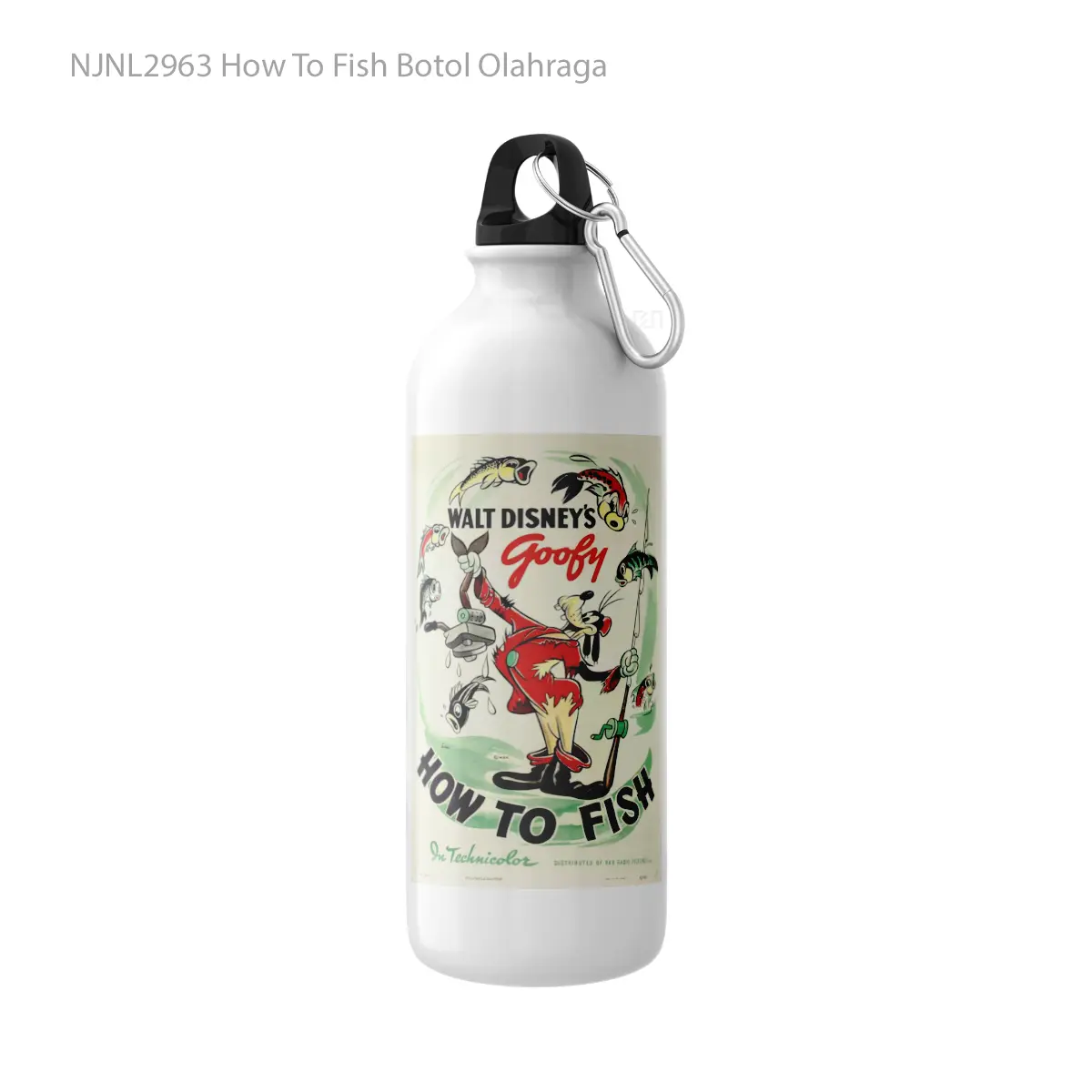 Botol How To Fish - Toon Sport Bottle