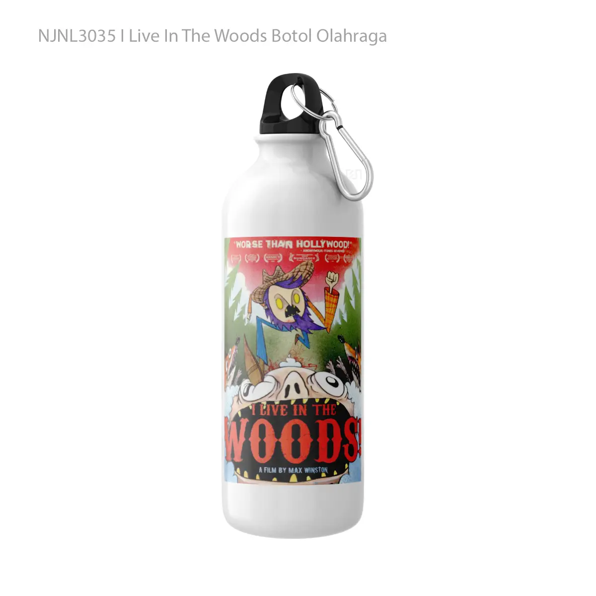Botol I Live In The Woods - Toon Sport Bottle