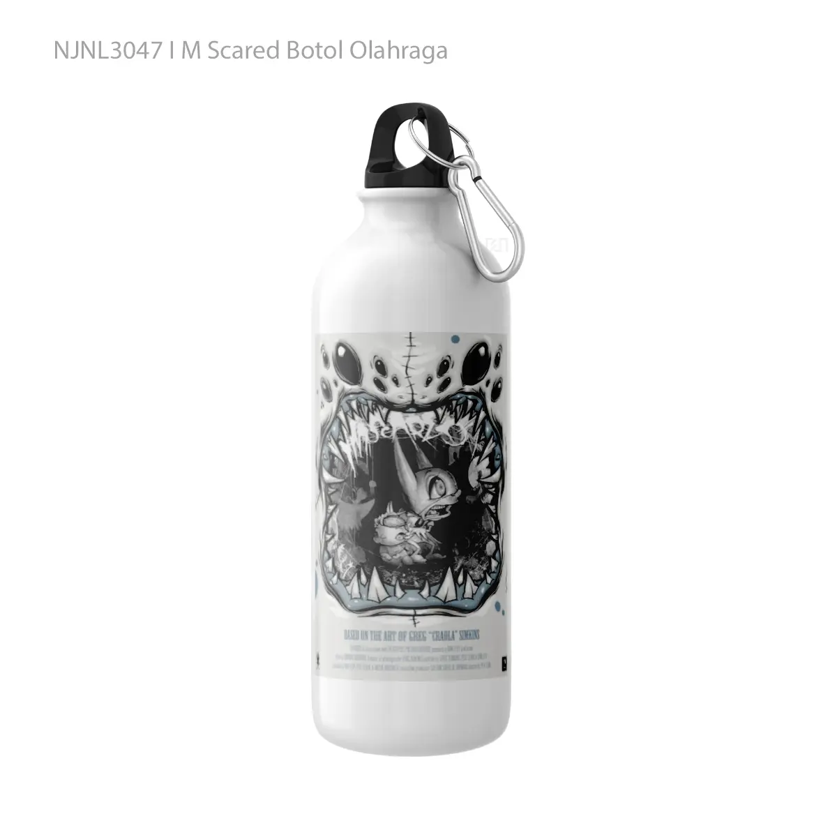 Botol I M Scared - Toon Sport Bottle