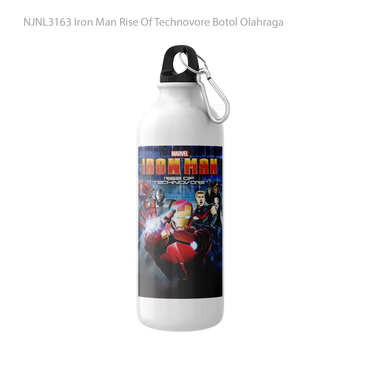 Botol Iron Man Rise Of Technovore - Toon Sport Bottle