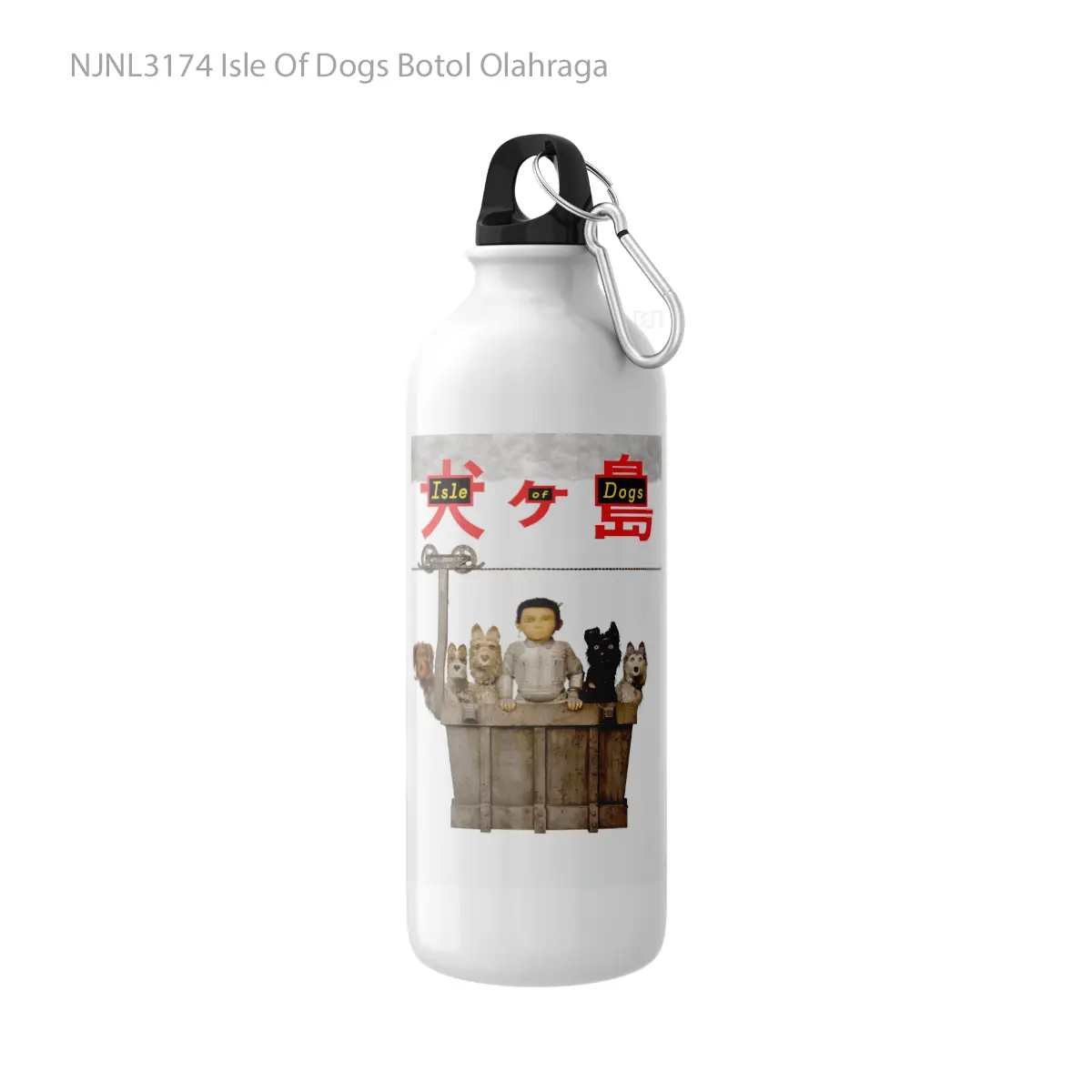 Botol Isle Of Dogs - Toon Sport Bottle