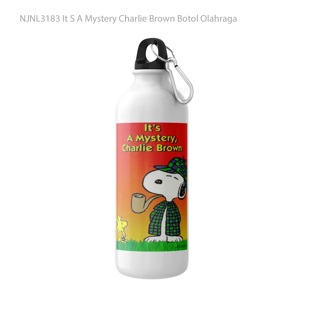 Botol It S A Mystery Charlie Brown - Toon Sport Bottle
