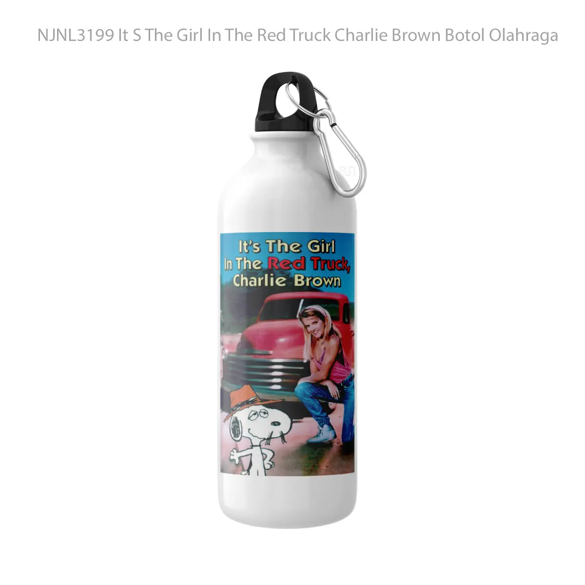 Botol It S The Girl In The Red Truck Charlie Brown - Toon Sport Bottle