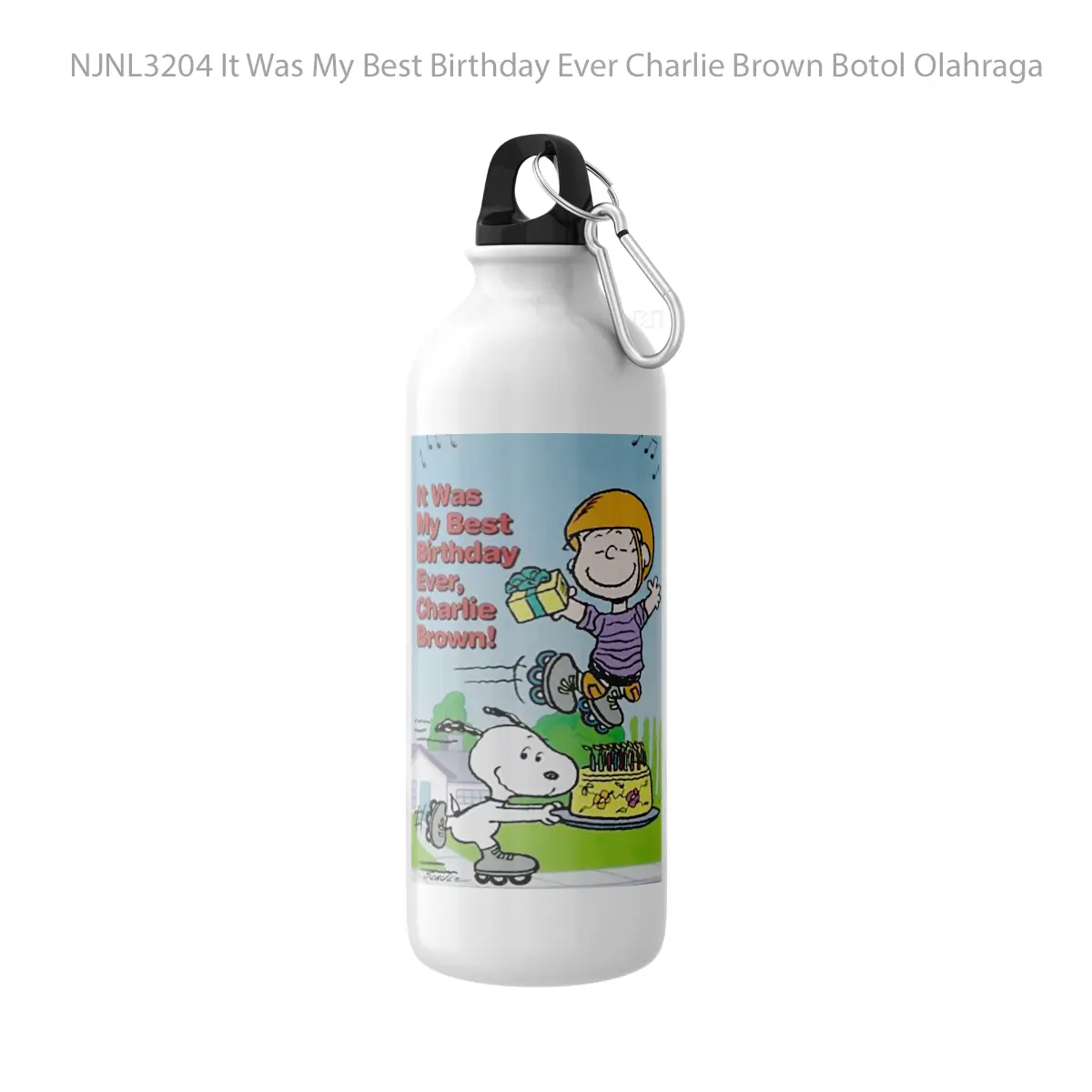 Botol It Was My Best Birthday Ever Charlie Brown - Toon Sport Bottle