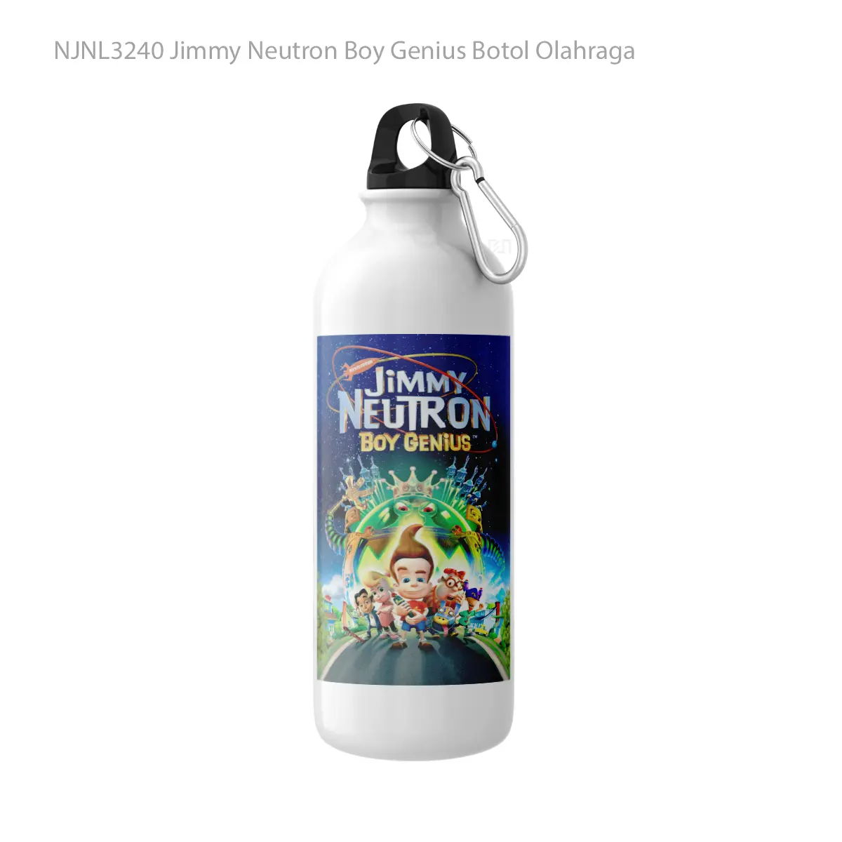 Botol Jimmy Neutron Boy Genius - Toon Sport Bottle