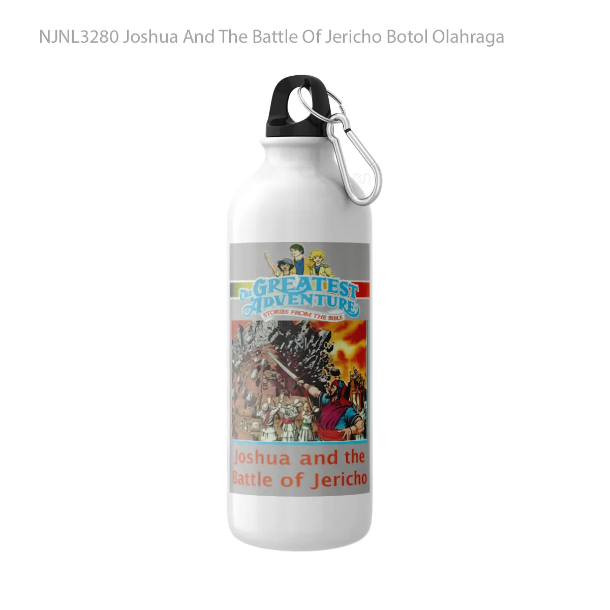 Botol Joshua And The Battle Of Jericho - Toon Sport Bottle