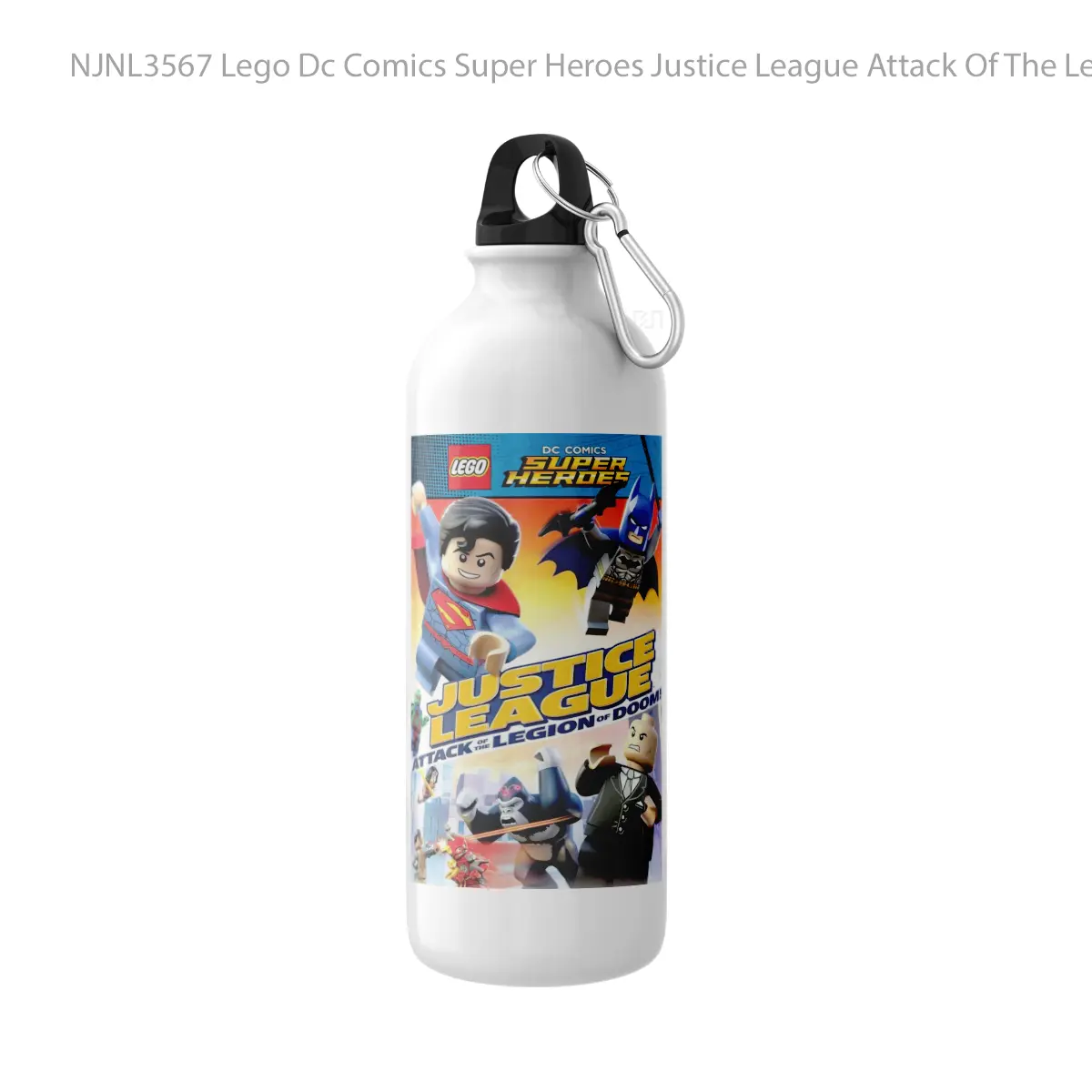 Botol Lego Dc Comics Super Heroes Justice League Attack Of The Legion Of Doom - Toon Sport Bottle