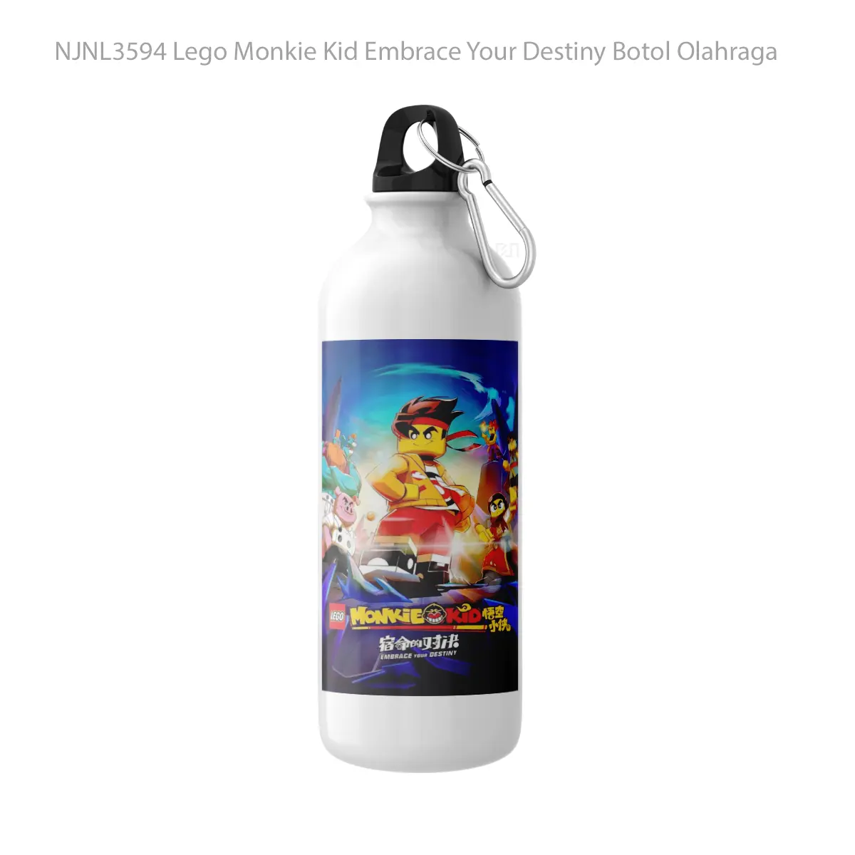 Botol Lego Monkie Kid Embrace Your Destiny - Toon Sport Bottle