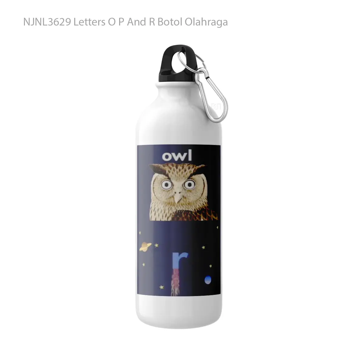Botol Letters O P And R - Toon Sport Bottle