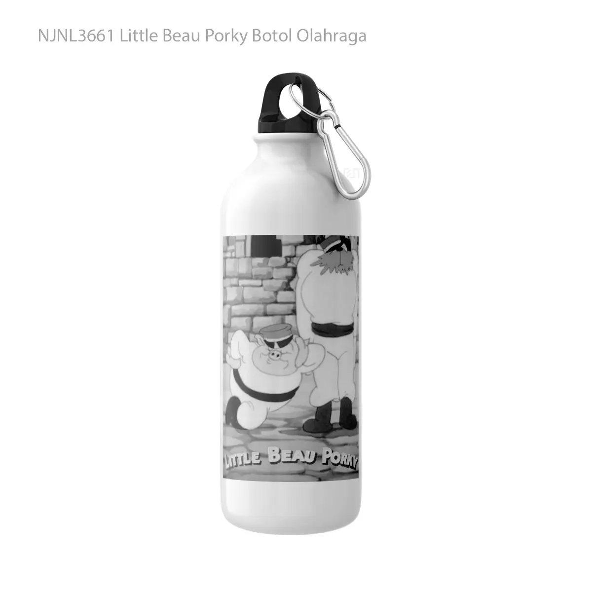Botol Little Beau Porky - Toon Sport Bottle