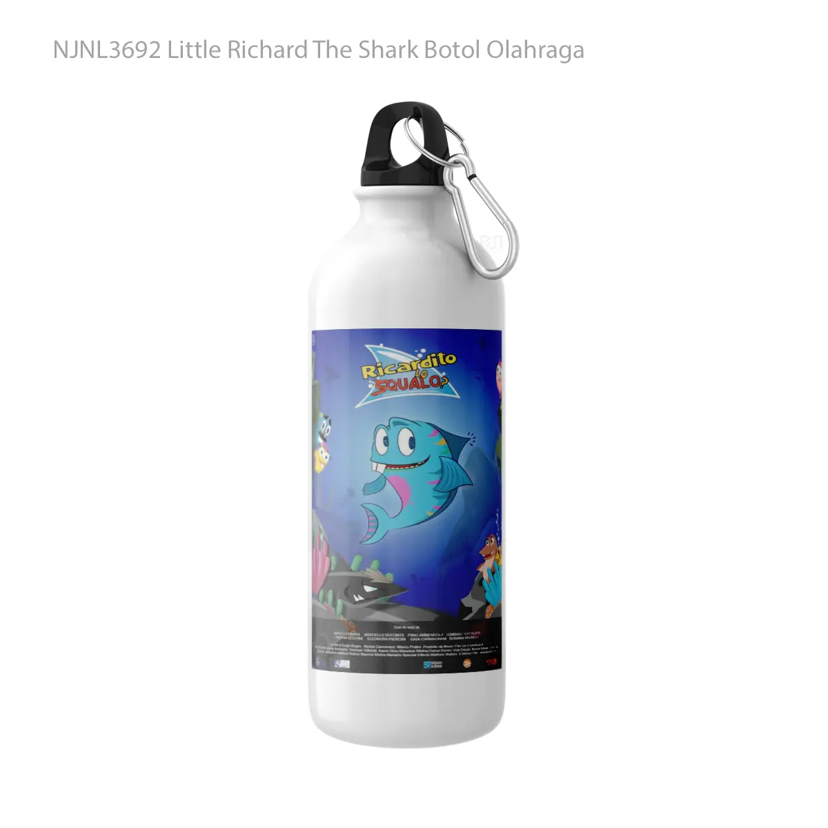 Botol Little Richard The Shark - Toon Sport Bottle
