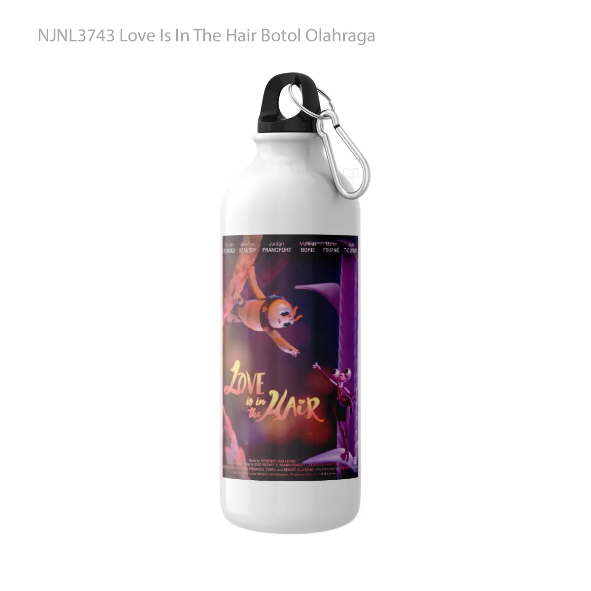 Botol Love Is In The Hair - Toon Sport Bottle