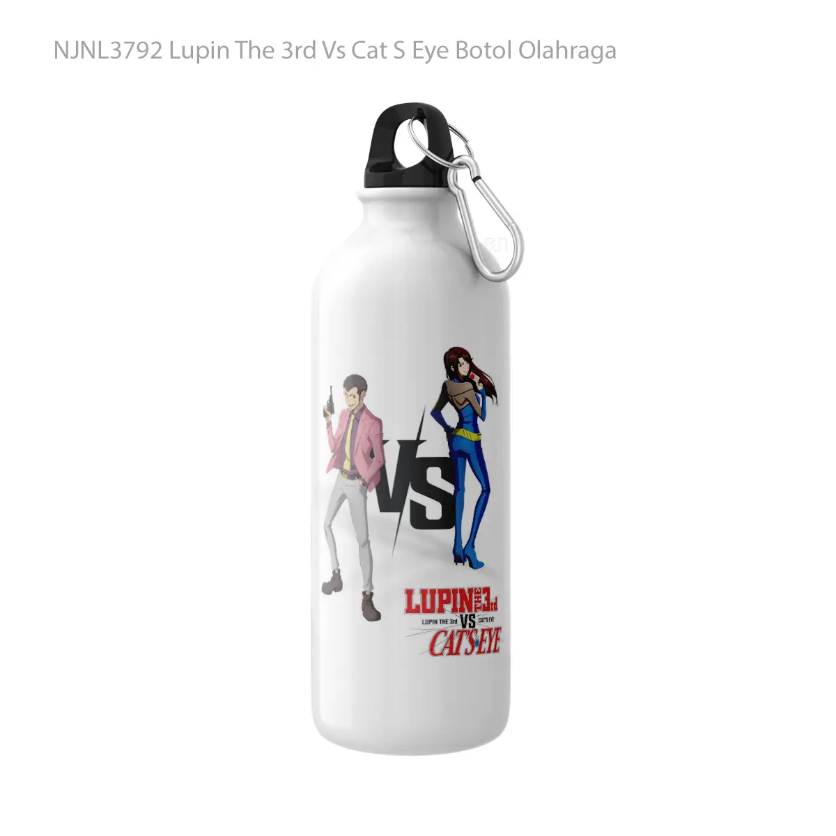 Botol Lupin The 3rd Vs Cat S Eye - Toon Sport Bottle