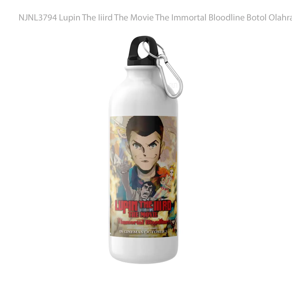Botol Lupin The Iiird The Movie The Immortal Bloodline - Toon Sport Bottle