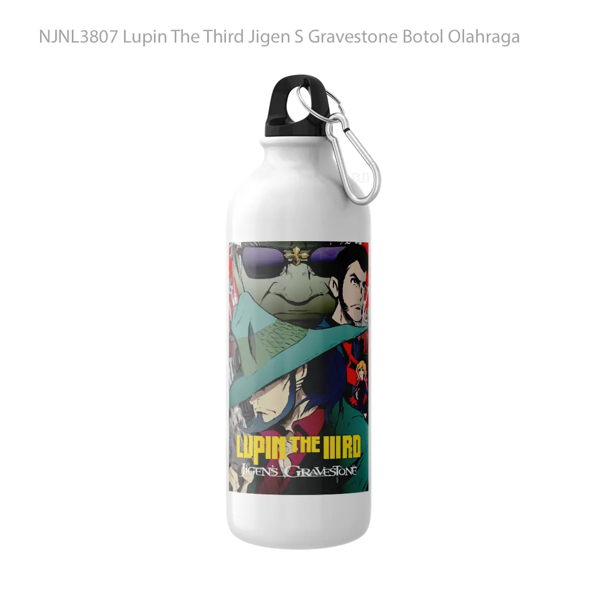 Botol Lupin The Third Jigen S Gravestone - Toon Sport Bottle