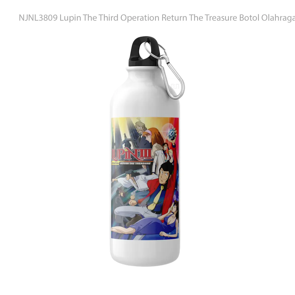 Botol Lupin The Third Operation Return The Treasure - Toon Sport Bottle
