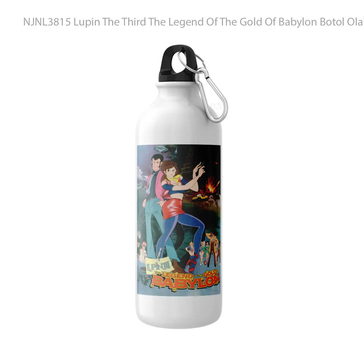 Botol Lupin The Third The Legend Of The Gold Of Babylon - Toon Sport Bottle