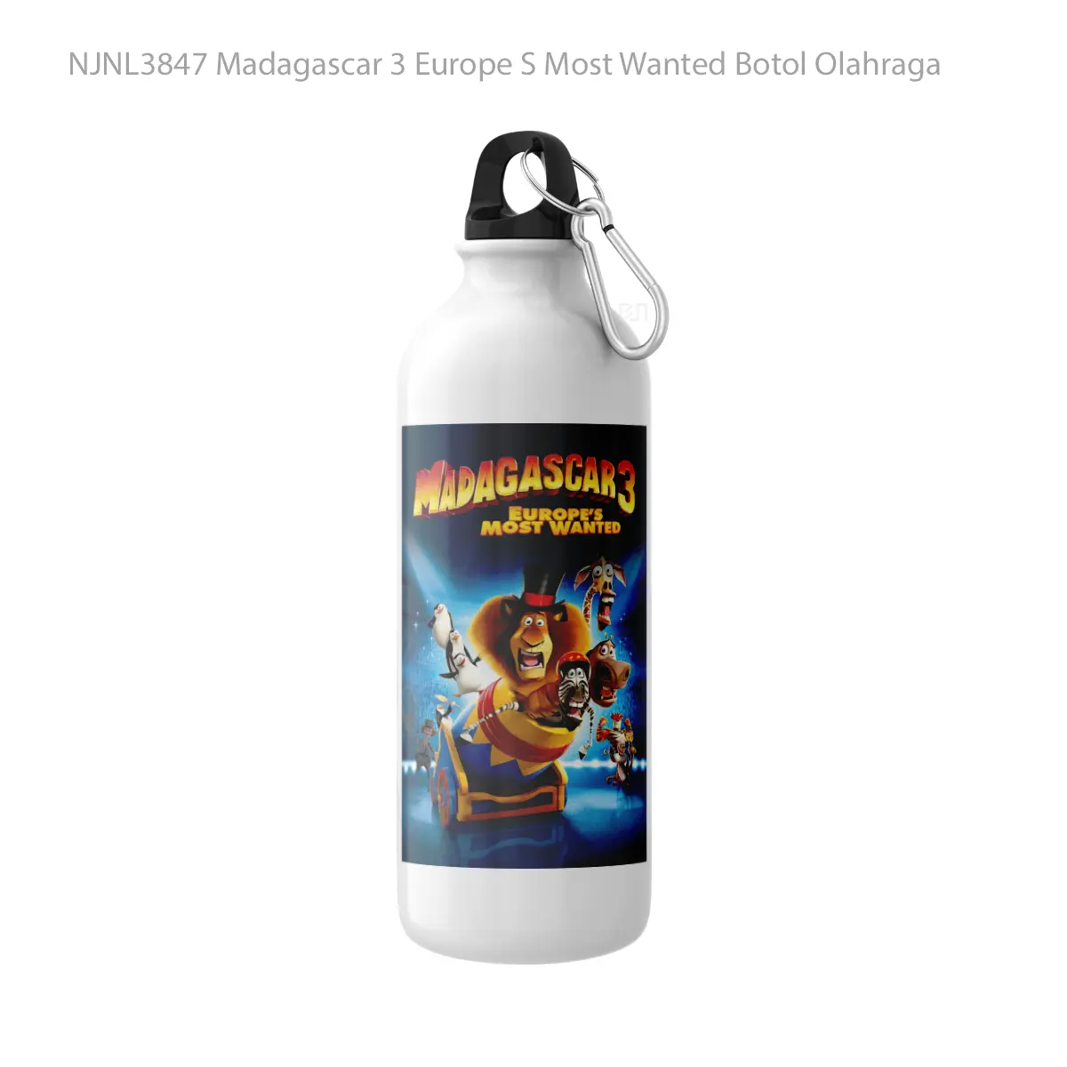 Botol Madagascar 3 Europe S Most Wanted - Toon Sport Bottle
