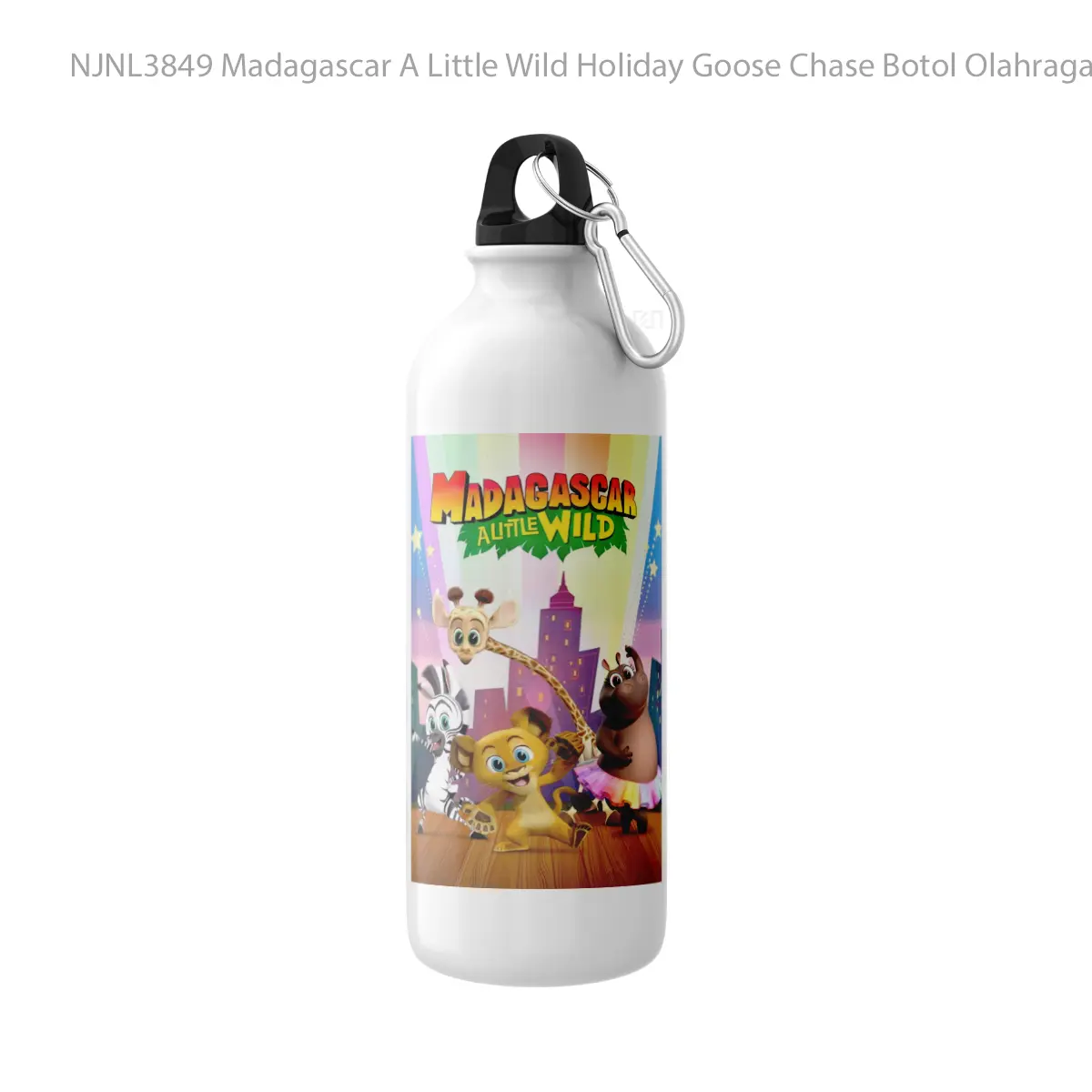 Botol Madagascar A Little Wild Holiday Goose Chase - Toon Sport Bottle