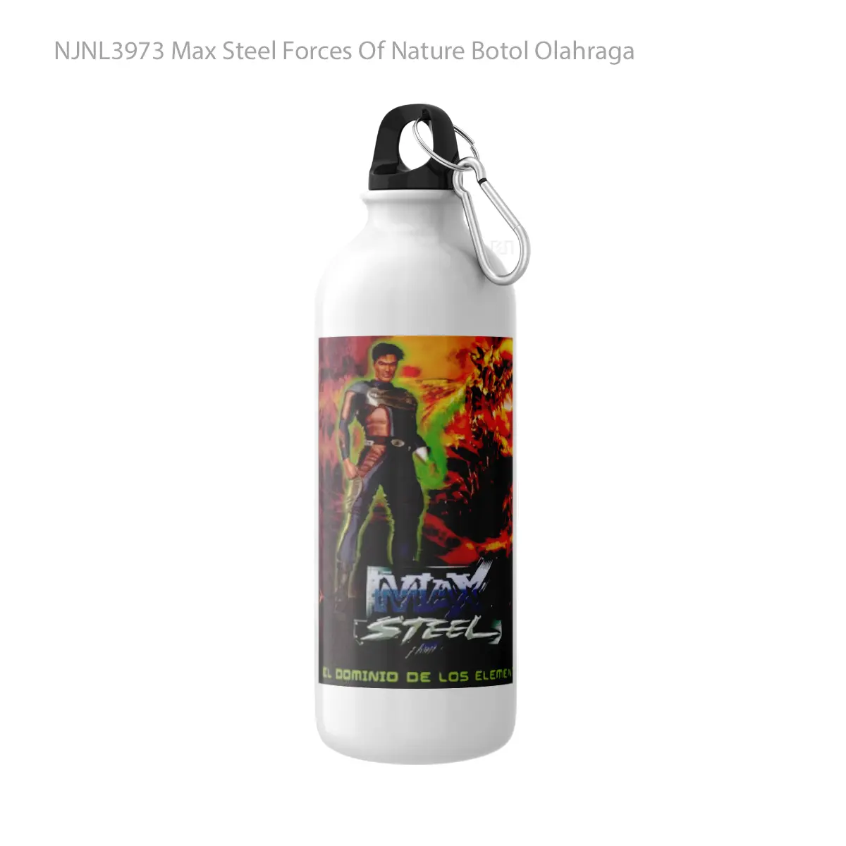 Botol Max Steel Forces Of Nature - Toon Sport Bottle