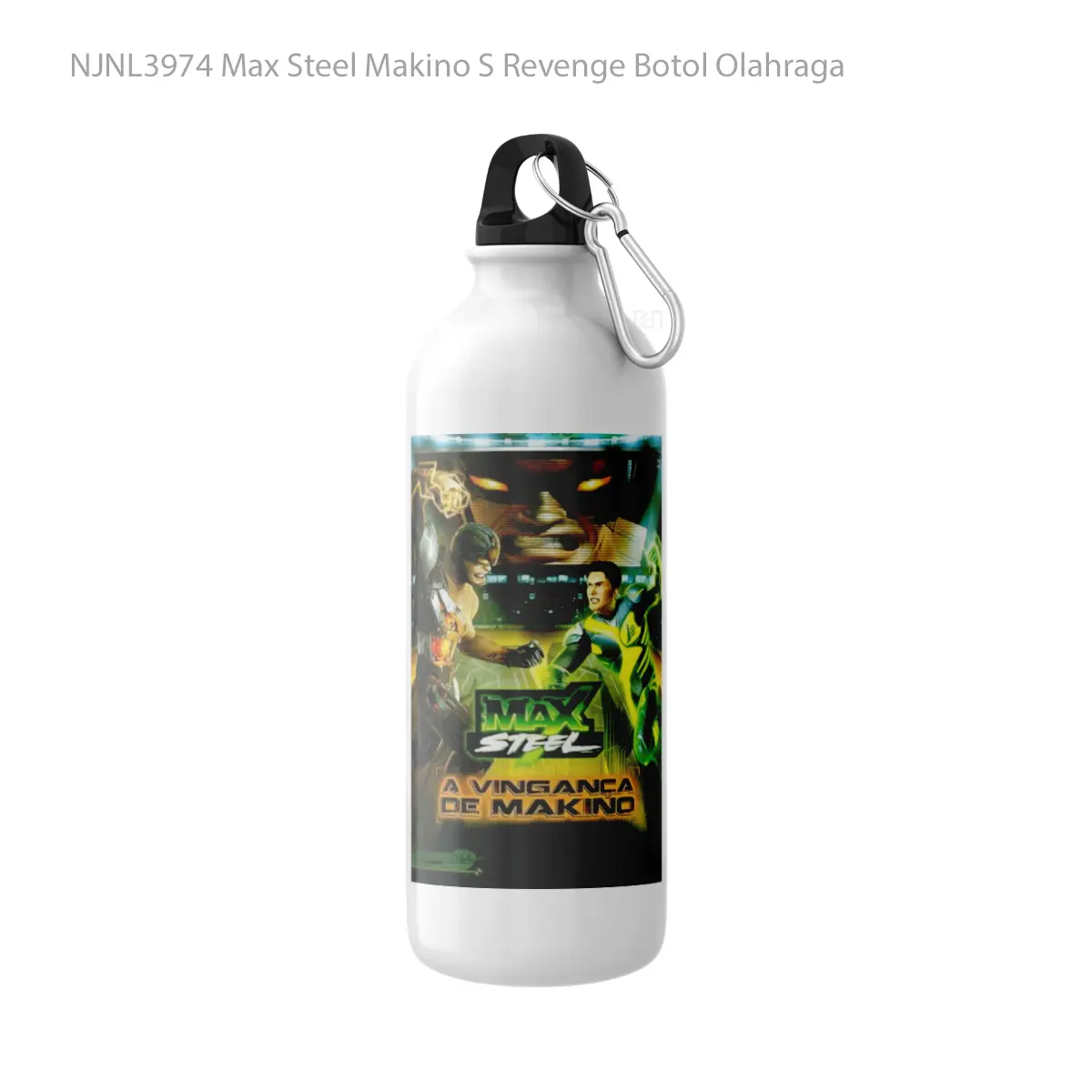 Botol Max Steel Makino S Revenge - Toon Sport Bottle