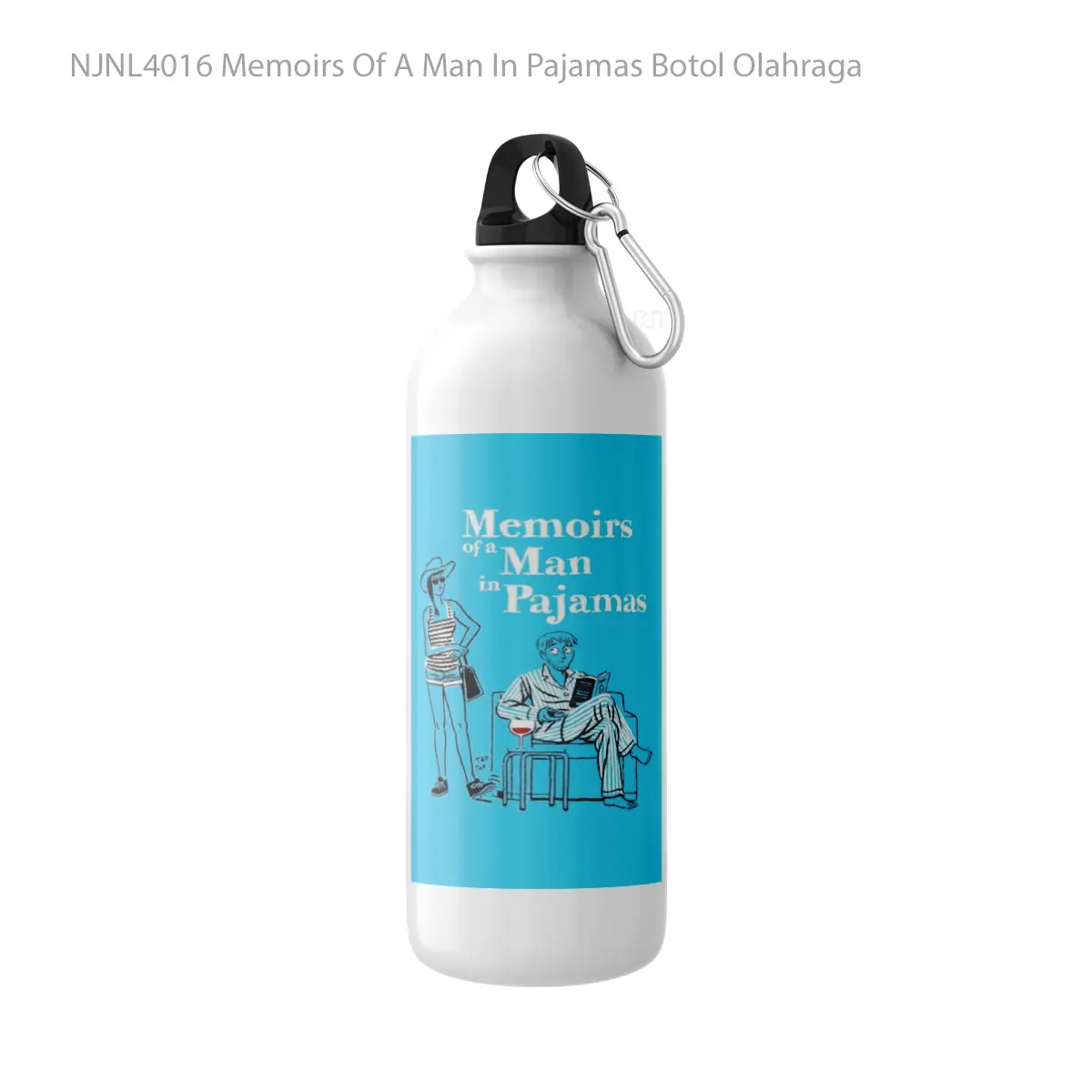 Botol Memoirs Of A Man In Pajamas - Toon Sport Bottle