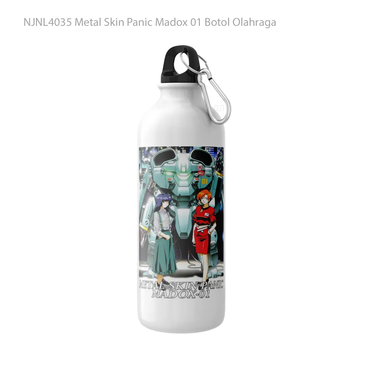 Botol Metal Skin Panic Madox 01 - Toon Sport Bottle