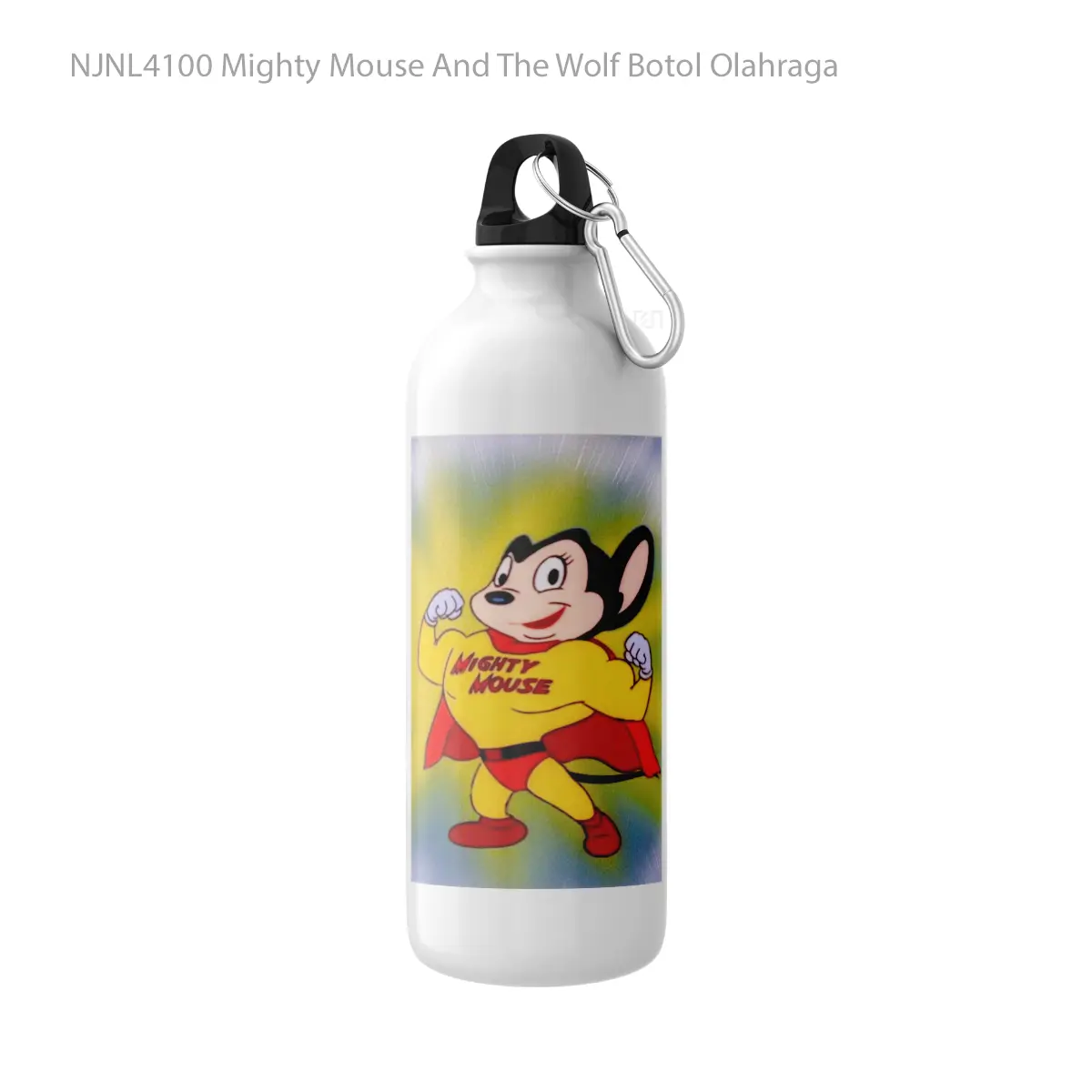 Botol Mighty Mouse And The Wolf - Toon Sport Bottle