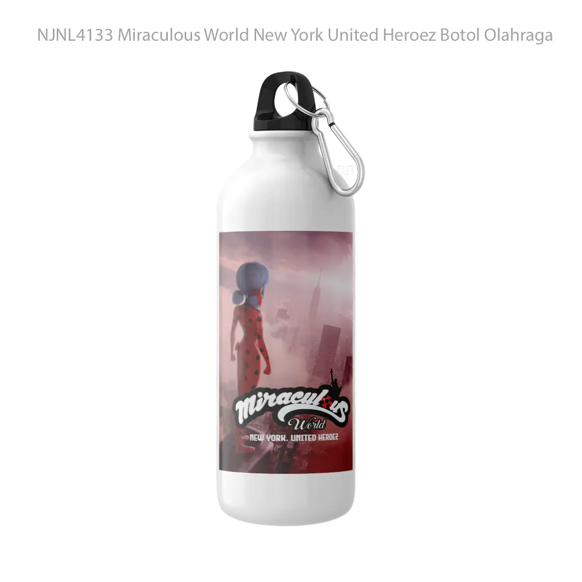 Botol Miraculous World New York United Heroez - Toon Sport Bottle
