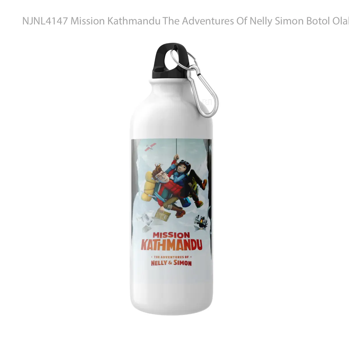 Botol Mission Kathmandu The Adventures Of Nelly Simon - Toon Sport Bottle