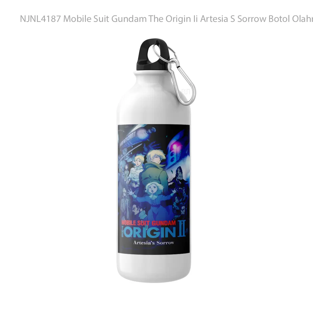 Botol Mobile Suit Gundam The Origin Ii Artesia S Sorrow - Toon Sport Bottle