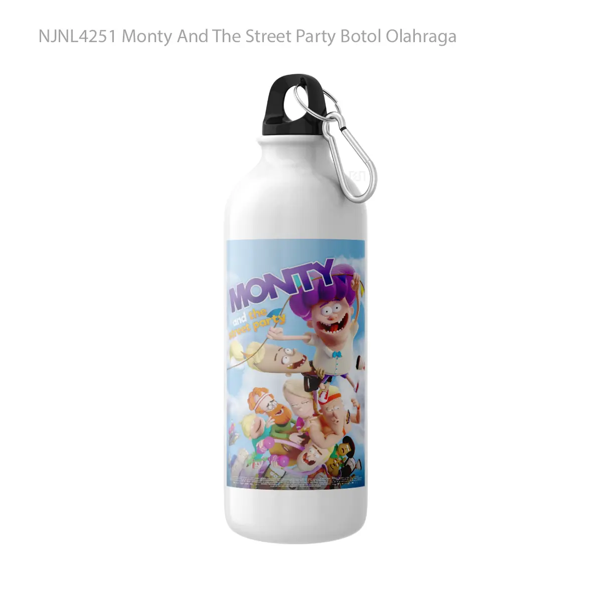 Botol Monty And The Street Party - Toon Sport Bottle