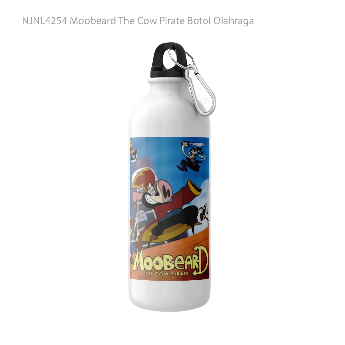 Botol Moobeard The Cow Pirate - Toon Sport Bottle