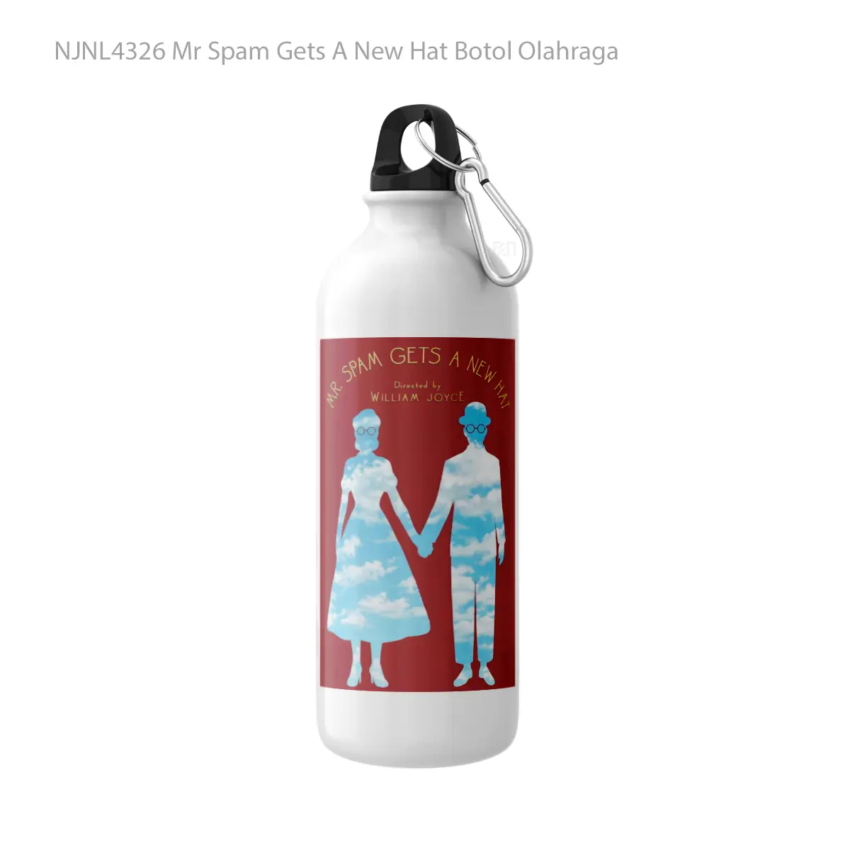 Botol Mr Spam Gets A New Hat - Toon Sport Bottle