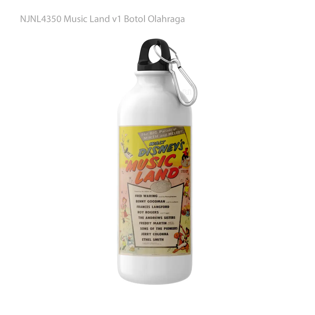Botol Music Land v1 - Toon Sport Bottle