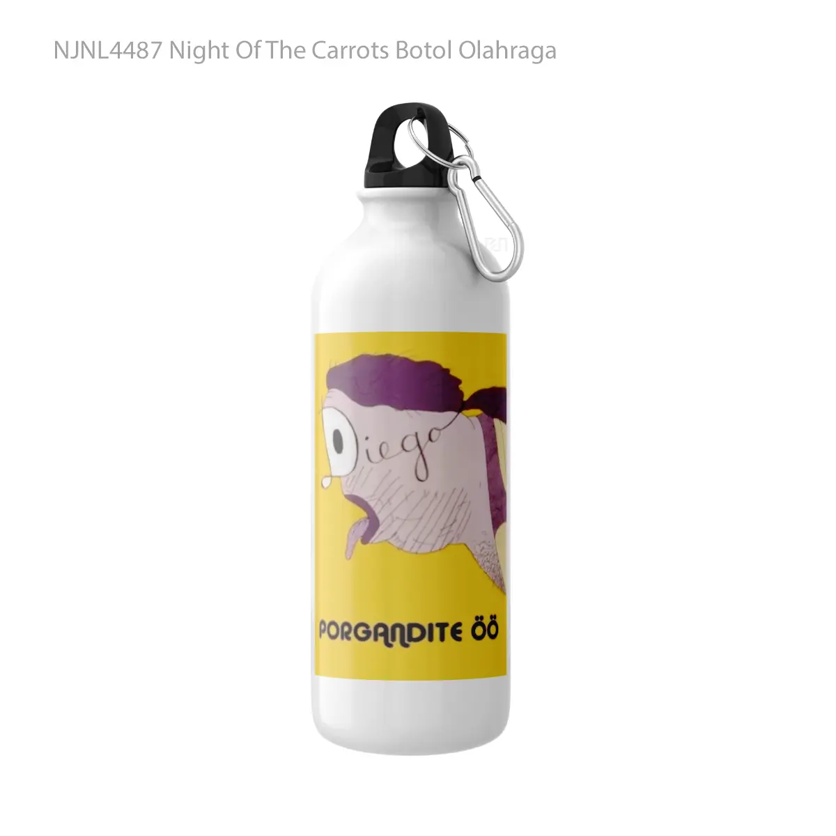 Botol Night Of The Carrots - Toon Sport Bottle