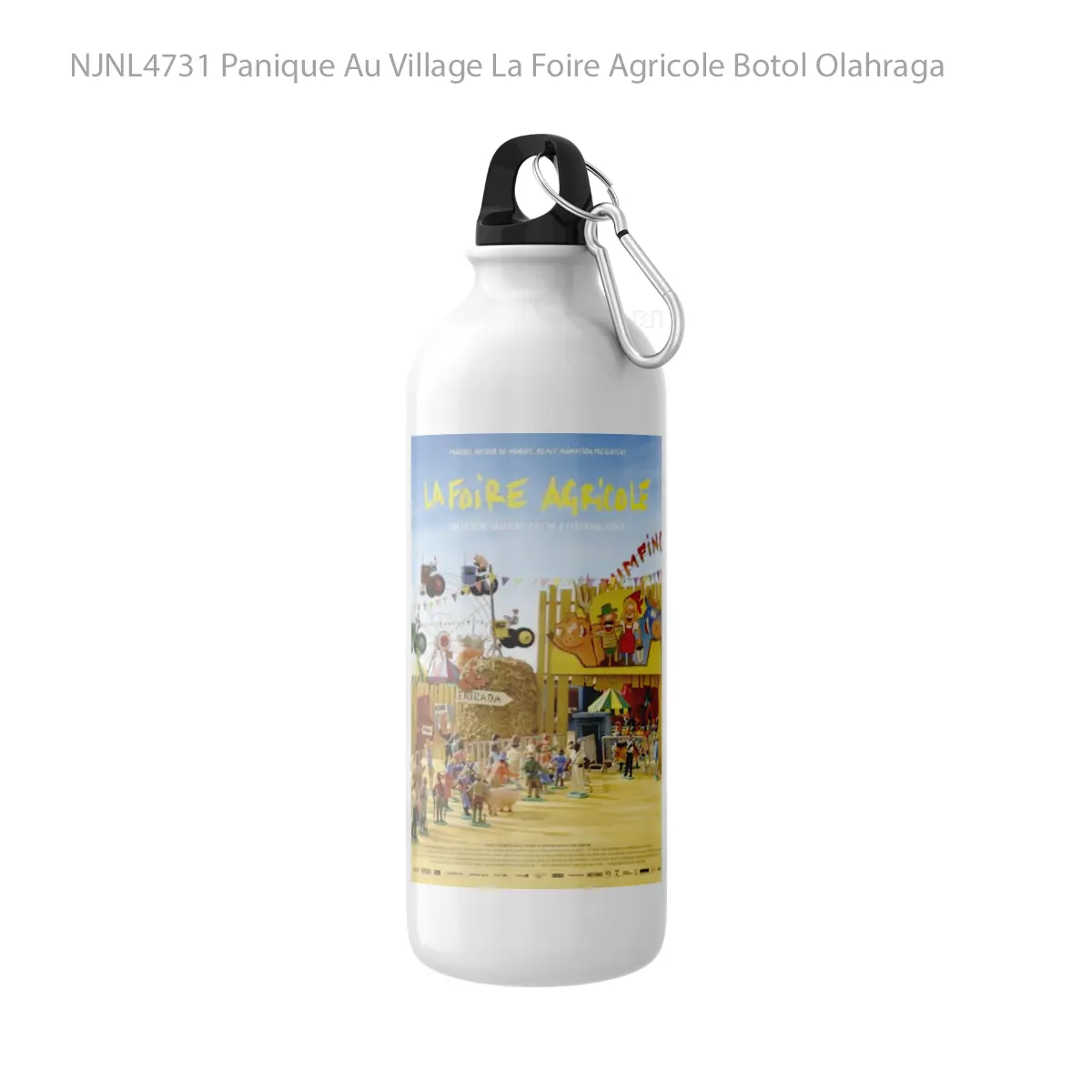 Botol Panique Au Village La Foire Agricole - Toon Sport Bottle