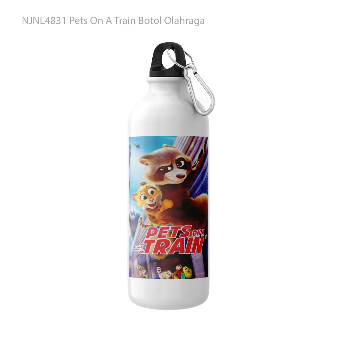 Botol Pets On A Train - Toon Sport Bottle