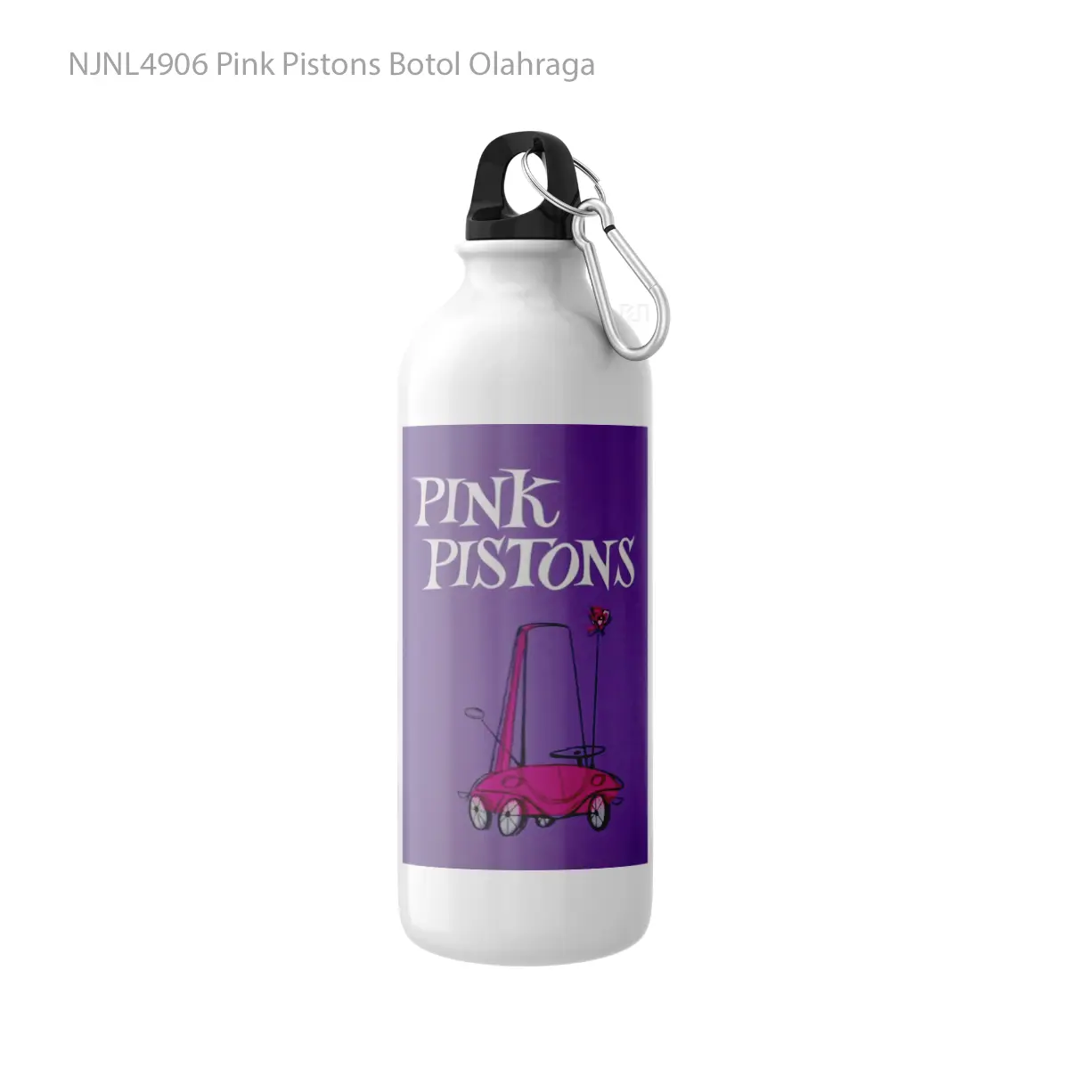 Botol Pink Pistons - Toon Sport Bottle